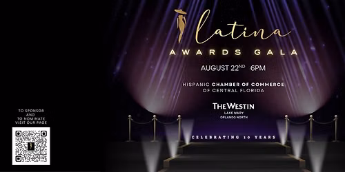 10 YEARS of our Regional I Latina Gala Awards