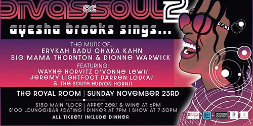 Divas of Soul: A Benefit for The South Hudson Music Project
