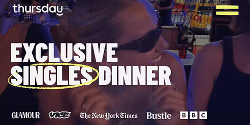 Thursday | Singles Dinner 25s & 30s | Charlotte