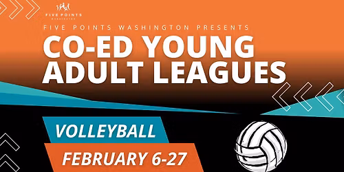 Co-Ed Young Adult Leagues \u2013 February Volleyball