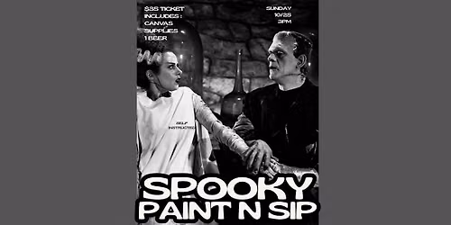 Spooky Paint N Sip