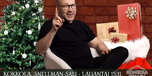 Matti Patrosen Pikkujoulurieha -stand up show \/ Kokkola