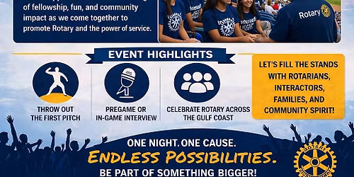 Biloxi Shuckers Rotary Night