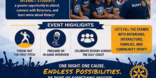 Biloxi Shuckers Rotary Night