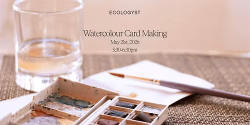 Watercolour card making
