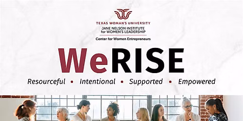 July WeRISE In-Person & Virtual