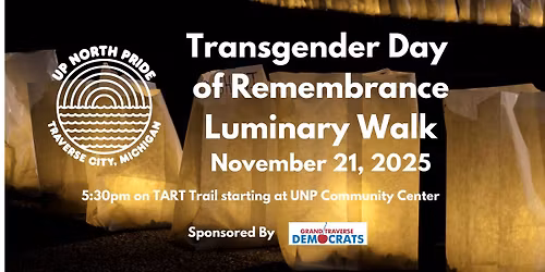 Trans Day of Remembrance Luminary Walk