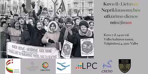 Kovo 11-osios min\u0117jimas ir dokumentinis filmas "Abipus vandenyn\u0173"