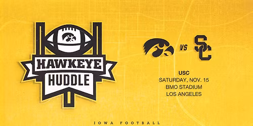 Hawkeye Huddle at USC