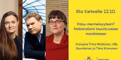 Paluu menneisyyteen? Nationalismi muuttuvassa maailmassa