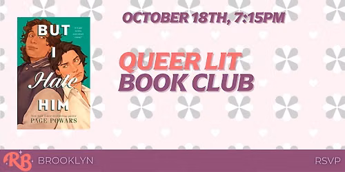 Queer Lit Book Club - October 2026
