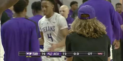 Abilene Christian Wildcats at Tarleton State Texans Mens Basketball