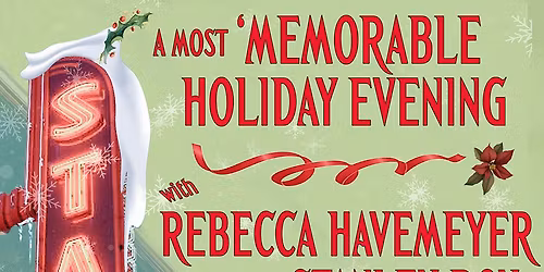 A Most Memorable Holiday Evening with Rebecca Havemeyer & Stanley Roy at State Theatre Austin
