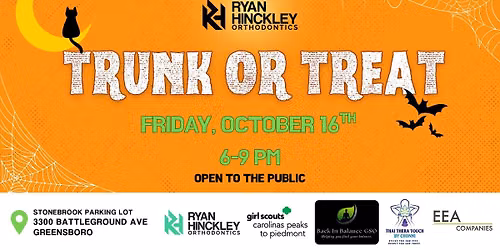 Ryan Hinckley Orthodontics Trunk or Treat