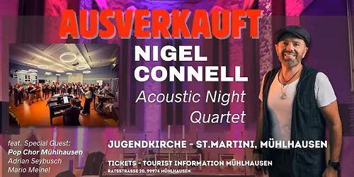 Nigel Connell - Acoustic Night @ Jugendkirche, St.Martini in M\u00fchlhausen