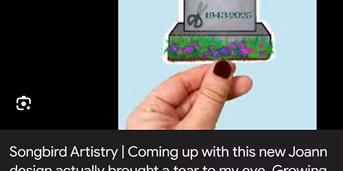 In Rememberance of Joanns Memorial