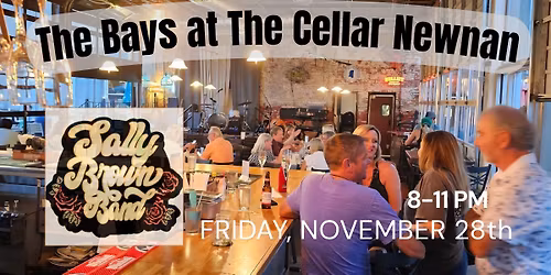 Sally Brown Band is Back in Town!! The Bays at The Cellar