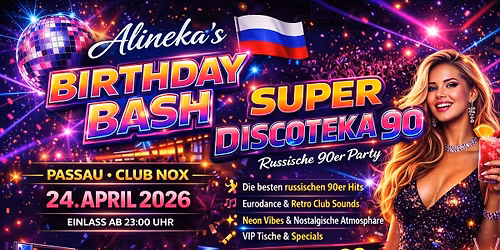 RUSSIAN 90 iger Party Passau