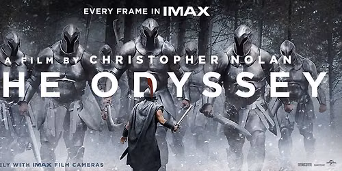 \u2b50 F\u00f8rpremiere p\u00e5 THE ODYSSEY \ud83d\udc0e\u2694\ufe0f \u00c5rets store IMAX-tittel! \ud83c\udfac