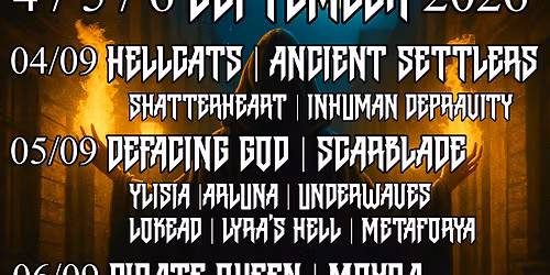 Female Fronted Violence Fest - Line up complete !