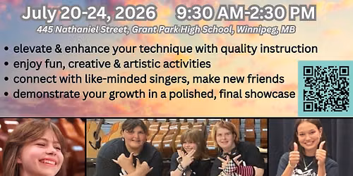 Just Sing Choir Camp!