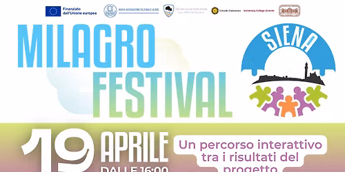 MILAGRO FESTIVAL \u2013 Siena