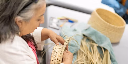 Artist Workshop: Palmetto Basking Weaving with Janie Luster