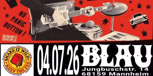 KING AUTOMATIC (F) one man orchestra punk'n'roll live@blau