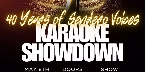 40 years of Sendero Voices Karaoke Showdown