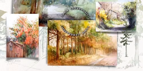The Impressionist Approach in Watercolor with F\u00e1bio Cembranelli