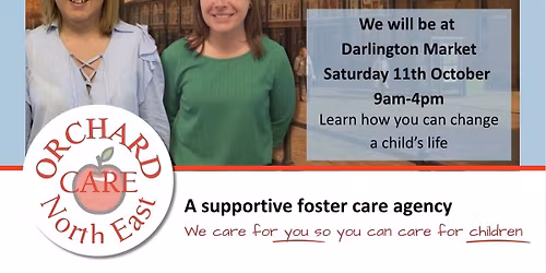 Let’s Talk Fostering at Darlington Market
