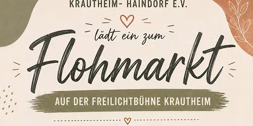 Flohmarkt Krautheim