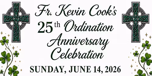 Fr Kevin Cook's 25th Anniversary Celebration