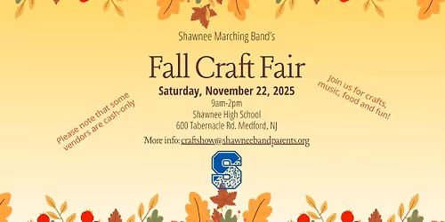 Shawnee Marching Band Fall Craft Fair
