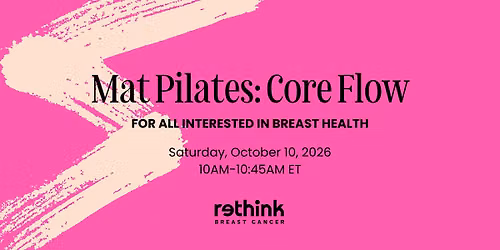 Mat Pilates: Core Flow