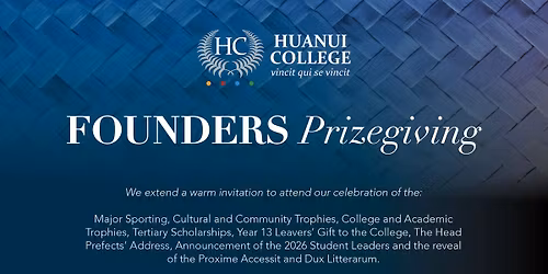 Huanui College Founders Prizegiving 2025