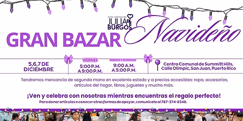 Gran Bazar Navide\u00f1o