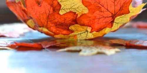 DIY Crafternoon - Thanksgiving Leaf Bowls