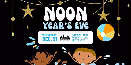 Noon Year's Eve Beach Ball Drop + Pool Party