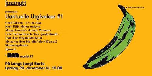 Jazznytt presenterer Uaktuelle Utgivelser #1