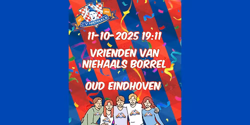 Vrienden van Niehaals Borrel 🙆🏻‍♀️🙆🏼‍♂️🍻