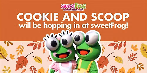 Mascot Visit at sweetFrog Hampton