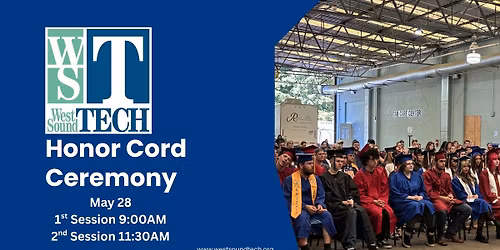 First Session WST Senior Honor Cord Ceremony