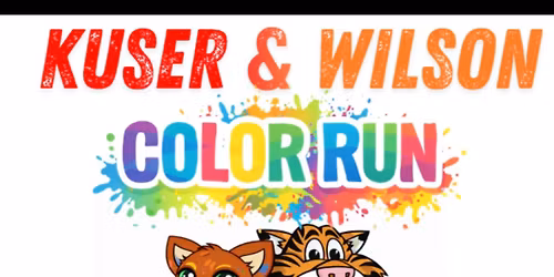 Kuser and Wilson Elementary Color run 