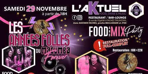 LES ANNÉES FOLLES DU MACUMBA... MACUMBA FOREVER @L'AKTUEL