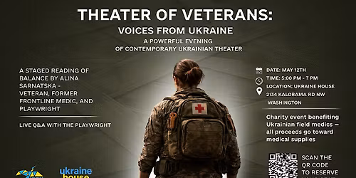 War Drama: Voices from Ukraine - Washington DC