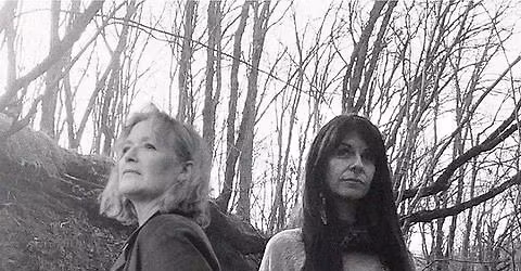 Jess Vincent & Katie Whitehouse swimming together at Roses Theatre, Tewksbury 