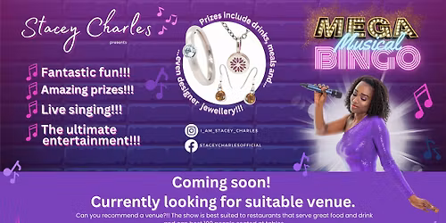 Musical Bingo in Bristol at TBC (TBC) - TBC