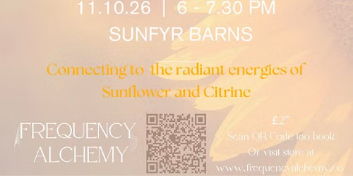 Frequency Journey with Sound Scent & Tea Ceremony