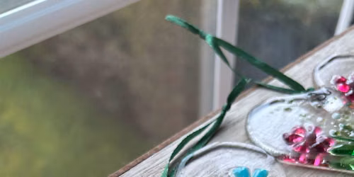 Fused Glass Heart Workshop with refreshments 